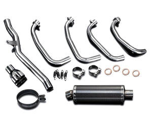 DELKEVIC Kawasaki ZRX1100 / ZRX1200 Full Exhaust System Stubby 14" Carbon – Accessories in the 2WheelsHero Motorcycle Aftermarket Accessories and Parts Online Shop