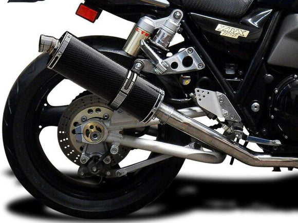 DELKEVIC Kawasaki ZRX1100 / ZRX1200 Full Exhaust System Stubby 14