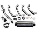 DELKEVIC Kawasaki ZRX1100 / ZRX1200 Full Exhaust System Stubby 17" Tri-Oval – Accessories in the 2WheelsHero Motorcycle Aftermarket Accessories and Parts Online Shop