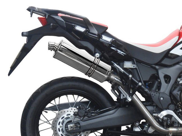 DELKEVIC Honda CRF1000L Africa Twin (16/19) Full 2-1 Exhaust System with Stubby 14