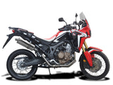 DELKEVIC Honda CRF1000L Africa Twin (16/19) Full 2-1 Exhaust System with Stubby 14" Silencer – Accessories in the 2WheelsHero Motorcycle Aftermarket Accessories and Parts Online Shop