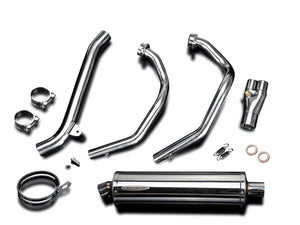 DELKEVIC Honda CRF1000L Africa Twin (16/19) Full 2-1 Exhaust System with Stubby 18" Silencer – Accessories in the 2WheelsHero Motorcycle Aftermarket Accessories and Parts Online Shop