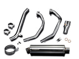 DELKEVIC Honda CRF1000L Africa Twin (16/19) Full 2-1 Exhaust System with Stubby 18" Silencer – Accessories in the 2WheelsHero Motorcycle Aftermarket Accessories and Parts Online Shop