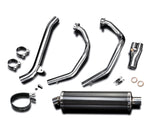 DELKEVIC Honda CRF1000L Africa Twin (16/19) Full 2-1 Exhaust System with Stubby 18" Carbon Silencer – Accessories in the 2WheelsHero Motorcycle Aftermarket Accessories and Parts Online Shop