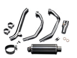 DELKEVIC Honda CRF1000L Africa Twin (16/19) Full 2-1 Exhaust System with Stubby 14" Carbon Silencer – Accessories in the 2WheelsHero Motorcycle Aftermarket Accessories and Parts Online Shop