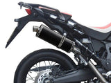 DELKEVIC Honda CRF1000L Africa Twin (16/19) Full 2-1 Exhaust System with Stubby 14" Carbon Silencer – Accessories in the 2WheelsHero Motorcycle Aftermarket Accessories and Parts Online Shop