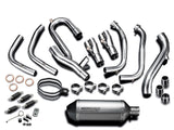 DELKEVIC Honda VFR1200X Crosstourer Full Exhaust System with 10" Titanium X-Oval Silencer – Accessories in the 2WheelsHero Motorcycle Aftermarket Accessories and Parts Online Shop