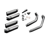 DELKEVIC Kawasaki VN900 Vulcan Full Exhaust System "Slash Cut 16" – Accessories in the 2WheelsHero Motorcycle Aftermarket Accessories and Parts Online Shop