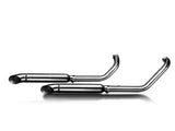 DELKEVIC Kawasaki VN900 Vulcan Full Exhaust System "Curved Out 16" – Accessories in the 2WheelsHero Motorcycle Aftermarket Accessories and Parts Online Shop