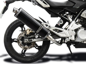 DELKEVIC BMW G310R (16/19) Full Exhaust System Stubby 18" Carbon – Accessories in the 2WheelsHero Motorcycle Aftermarket Accessories and Parts Online Shop