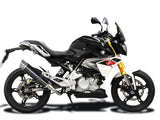 DELKEVIC BMW G310R (16/19) Full Exhaust System DL10 14" Carbon – Accessories in the 2WheelsHero Motorcycle Aftermarket Accessories and Parts Online Shop