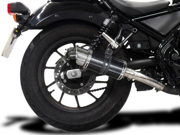 DELKEVIC Honda CMX300/500 Rebel Slip-on Exhaust Mini 8