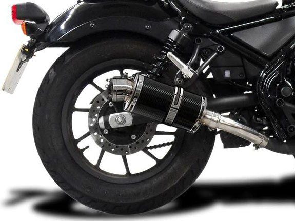 DELKEVIC Honda CMX300/500 Rebel Slip-on Exhaust DS70 9