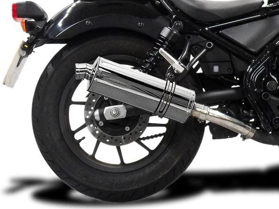 DELKEVIC Honda CMX300/500 Rebel Slip-on Exhaust Stubby 14