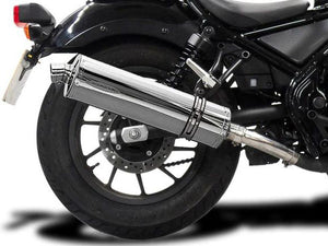 DELKEVIC Honda CMX300/500 Rebel Slip-on Exhaust Stubby 18" – Accessories in the 2WheelsHero Motorcycle Aftermarket Accessories and Parts Online Shop