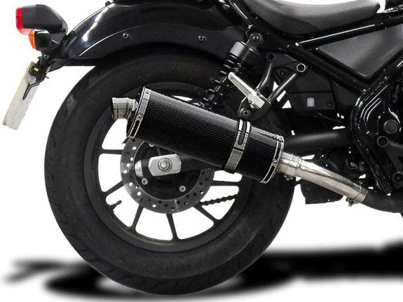 DELKEVIC Honda CMX300/500 Rebel Slip-on Exhaust Stubby 14