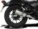 DELKEVIC Honda CMX300/500 Rebel Slip-on Exhaust 10" X-Oval Titanium – Accessories in the 2WheelsHero Motorcycle Aftermarket Accessories and Parts Online Shop