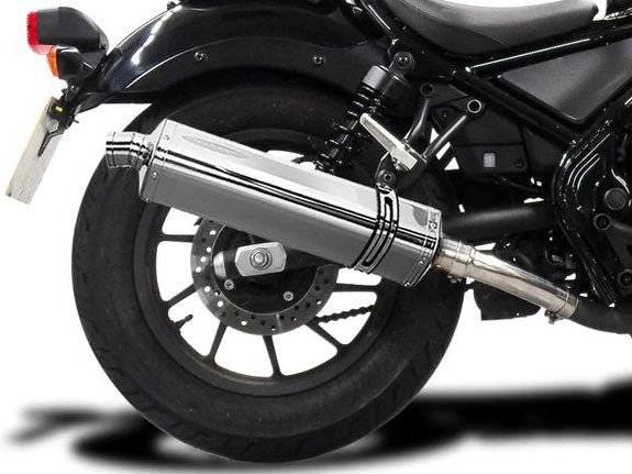 DELKEVIC Honda CMX300/500 Rebel Slip-on Exhaust Stubby 17