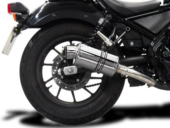 DELKEVIC Honda CMX300/500 Rebel Slip-on Exhaust SS70 9