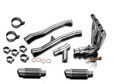 DELKEVIC Kawasaki Ninja ZX-14 (08/11) Full Exhaust System with Mini 8" Carbon Silencers – Accessories in the 2WheelsHero Motorcycle Aftermarket Accessories and Parts Online Shop