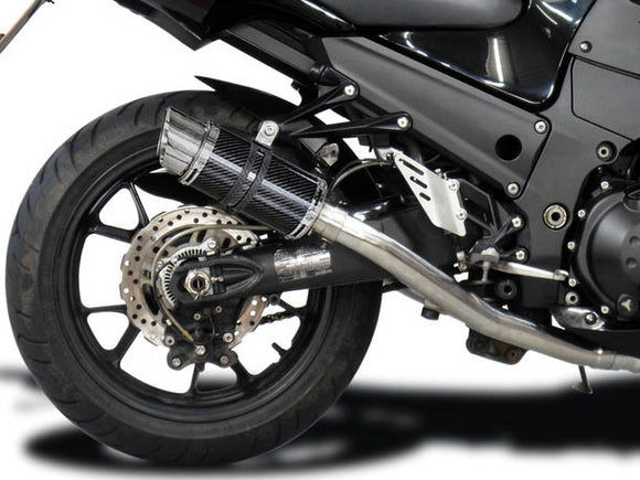 DELKEVIC Kawasaki Ninja ZX-14 (08/11) Full Exhaust System with Mini 8