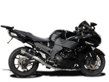 DELKEVIC Kawasaki Ninja ZX-14 (08/11) Full Exhaust System with Mini 8" Carbon Silencers – Accessories in the 2WheelsHero Motorcycle Aftermarket Accessories and Parts Online Shop