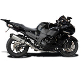 DELKEVIC Kawasaki Ninja ZX-14 (08/11) Full Exhaust System with 13.5" X-Oval Titanium Silencers – Accessories in the 2WheelsHero Motorcycle Aftermarket Accessories and Parts Online Shop