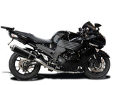 DELKEVIC Kawasaki Ninja ZX-14 (08/11) Full Exhaust System with Stubby 18" Carbon Silencers – Accessories in the 2WheelsHero Motorcycle Aftermarket Accessories and Parts Online Shop