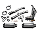 DELKEVIC Kawasaki Ninja ZX-14 (08/11) Full Exhaust System with 10" X-Oval Titanium Silencers – Accessories in the 2WheelsHero Motorcycle Aftermarket Accessories and Parts Online Shop