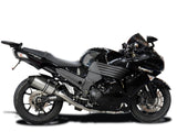 DELKEVIC Kawasaki Ninja ZX-14 (08/11) Full Exhaust System with 10" X-Oval Titanium Silencers – Accessories in the 2WheelsHero Motorcycle Aftermarket Accessories and Parts Online Shop