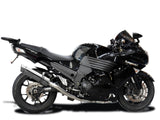 DELKEVIC Kawasaki Ninja ZX-14 (08/11) Full Exhaust System with SL10 14" Silencers – Accessories in the 2WheelsHero Motorcycle Aftermarket Accessories and Parts Online Shop