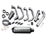 DELKEVIC Kawasaki Versys 1000 Full Exhaust System with 13.5" Titanium X-Oval Silencer – Accessories in the 2WheelsHero Motorcycle Aftermarket Accessories and Parts Online Shop