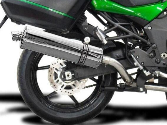 DELKEVIC Kawasaki Versys 1000 Full Exhaust System with Stubby 18