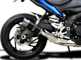 DELKEVIC Suzuki GSX-S1000 Full Exhaust System with Mini 8" Carbon Silencer – Accessories in the 2WheelsHero Motorcycle Aftermarket Accessories and Parts Online Shop