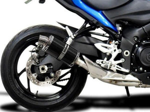 DELKEVIC Suzuki GSX-S1000 Full Exhaust System with DS70 9" Carbon Silencer – Accessories in the 2WheelsHero Motorcycle Aftermarket Accessories and Parts Online Shop