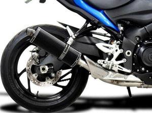 DELKEVIC Suzuki GSX-S1000 Full Exhaust System with Stubby 14" Carbon Silencer – Accessories in the 2WheelsHero Motorcycle Aftermarket Accessories and Parts Online Shop