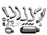 DELKEVIC Suzuki GSX-S1000 Full Exhaust System with 10" Titanium X-Oval Silencer – Accessories in the 2WheelsHero Motorcycle Aftermarket Accessories and Parts Online Shop