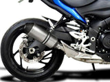 DELKEVIC Suzuki GSX-S1000 Full Exhaust System with 10" Titanium X-Oval Silencer – Accessories in the 2WheelsHero Motorcycle Aftermarket Accessories and Parts Online Shop