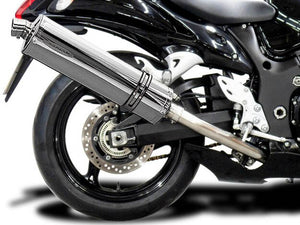 DELKEVIC Suzuki GSXR1300 Hayabusa (08/20) Full 4-1 Exhaust System with Stubby 18" Silencer – Accessories in the 2WheelsHero Motorcycle Aftermarket Accessories and Parts Online Shop