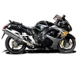 DELKEVIC Suzuki GSXR1300 Hayabusa (08/20) Full 4-1 Exhaust System with Stubby 18" Silencer – Accessories in the 2WheelsHero Motorcycle Aftermarket Accessories and Parts Online Shop