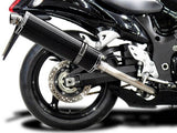 DELKEVIC Suzuki GSXR1300 Hayabusa (08/20) Full 4-1 Exhaust System with Stubby 18" Carbon Silencer – Accessories in the 2WheelsHero Motorcycle Aftermarket Accessories and Parts Online Shop