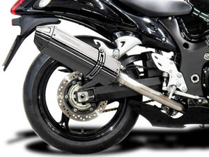 DELKEVIC Suzuki GSXR1300 Hayabusa (08/20) Full 4-1 Exhaust System with 13" Tri-Oval Silencer – Accessories in the 2WheelsHero Motorcycle Aftermarket Accessories and Parts Online Shop