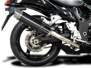 DELKEVIC Suzuki GSXR1300 Hayabusa (08/20) Full 4-1 Exhaust System with DL10 14" Carbon Silencer – Accessories in the 2WheelsHero Motorcycle Aftermarket Accessories and Parts Online Shop