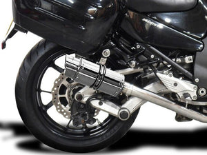 DELKEVIC Kawasaki GTR1400 / Concours 14 Full Dual Exhaust System Mini 8" – Accessories in the 2WheelsHero Motorcycle Aftermarket Accessories and Parts Online Shop