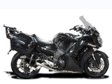 DELKEVIC Kawasaki GTR1400 / Concours 14 Full Dual Exhaust System DS70 9" Carbon – Accessories in the 2WheelsHero Motorcycle Aftermarket Accessories and Parts Online Shop