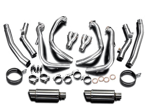 DELKEVIC Suzuki GSXR1300 Hayabusa (08/20) Full De-Cat 4-2 Exhaust System with Mini 8" Silencers – Accessories in the 2WheelsHero Motorcycle Aftermarket Accessories and Parts Online Shop