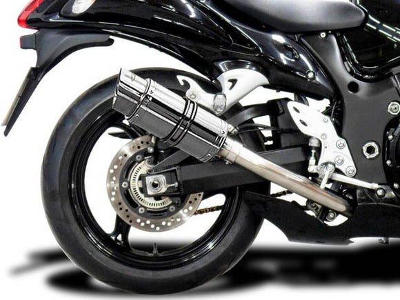 DELKEVIC Suzuki GSXR1300 Hayabusa (08/20) Full De-Cat 4-2 Exhaust System with Mini 8