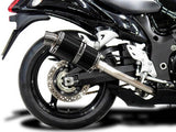 DELKEVIC Suzuki GSXR1300 Hayabusa (08/20) Full De-Cat 4-2 Exhaust System with DS70 9" Carbon Silencers – Accessories in the 2WheelsHero Motorcycle Aftermarket Accessories and Parts Online Shop