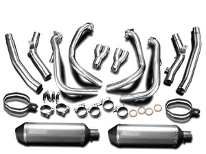 DELKEVIC Suzuki GSXR1300 Hayabusa (08/20) Full De-Cat 4-2 Exhaust System with 13.5" X-Oval Titanium Silencers – Accessories in the 2WheelsHero Motorcycle Aftermarket Accessories and Parts Online Shop