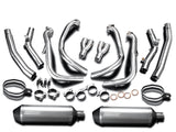 DELKEVIC Suzuki GSXR1300 Hayabusa (08/20) Full De-Cat 4-2 Exhaust System with 13.5" X-Oval Titanium Silencers – Accessories in the 2WheelsHero Motorcycle Aftermarket Accessories and Parts Online Shop